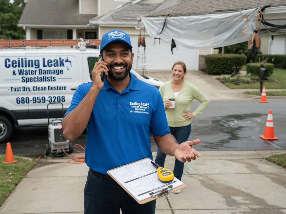 Ceiling Leak Cleanup Logan, WV FAQs